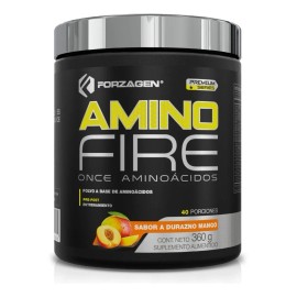 Forzagen Eaa Amino Fire 360g | Con L-glutamina + Energía Sabor Durazno/Mango