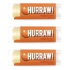 Bálsamo Labial De Naranja Paquete De 3 Orgánico Vegano Sin