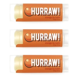 Bálsamo Labial De Naranja Paquete De 3 Orgánico Vegano Sin C