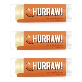 Bálsamo Labial De Naranja Paquete De 3 Orgánico Vegano Sin C