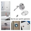 Boat Cam Latch, Marine 316 Stainless Steel Flush Pull Hatch