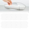 EKUWU 10 PCS Car Door Handle Scratch Protector, Transparent Film