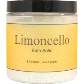 Limoncello Bath Salts by Eclectic Lady, 8 ounces