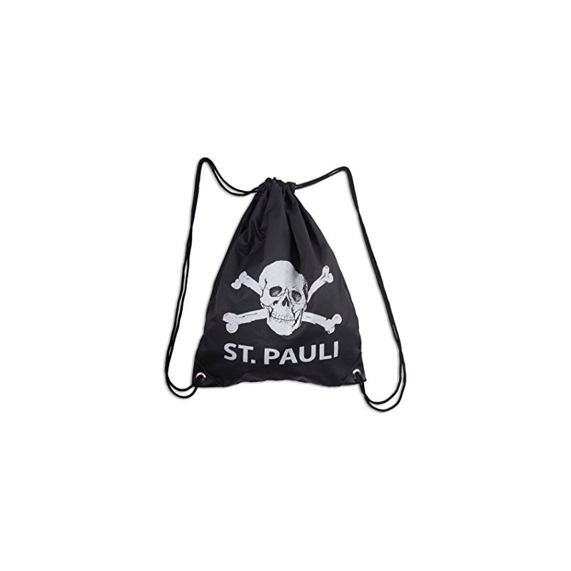 FC St. Pauli Skull Gym Bag, black