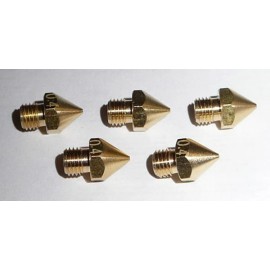 Creality 3D 5pcs Creality CR-10S PRO 0.4mm Brass Extruder Nozzle   3D Printer  USA SELLER