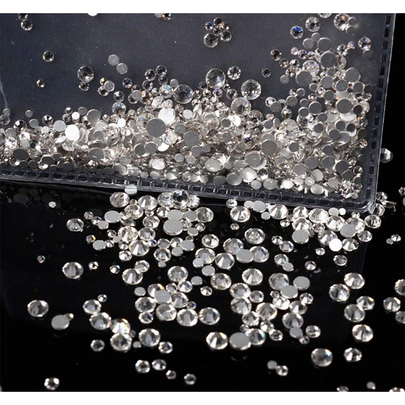 XIULI ss3-30 Large Capacity Rhinestone DIY Nail Decorating and Clothing,