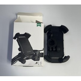 Runhike Phone Holder Compatible with Segway Ninebot-for Scooter,Bike,and Motorcycle,Shockproof and Anti-Shake,Handlebar Clamp,Black