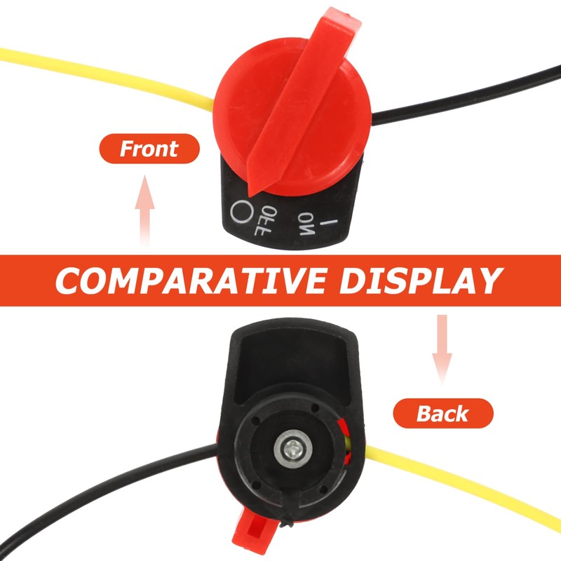 Outanaya 6pcs Engine Stop Switch Durable Off Switch for Lawn