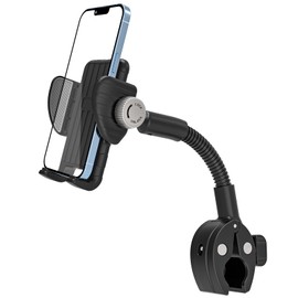 Fitness Bike, Smartphone Holder, Bicycle, Smartphone, Indoor Bike, Running Machine, Room Runner, Exercise, Spin, Cross Bike, Stroller, Treadmill, Bike, Fall Prevention, 360 Degree Rotation, Vibration