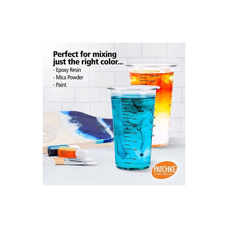 [24] Disposable Mesuring Cups 16 oz