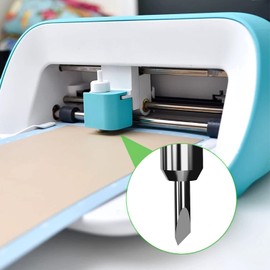 Hadwoer 5 cuchillas de corte de repuesto para Cricut Joy, hoja estándar de carburo de tela de vinilo cortada para Cricut Joy