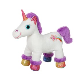 GIPSY Toys Lica Bella 071609 Cuddly Toy 22 cm White and Purple