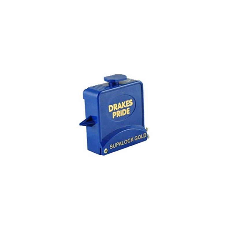 DRAKES PRIDE BLUE 9FT SUPALOCK GOLD STRING MEASURE**