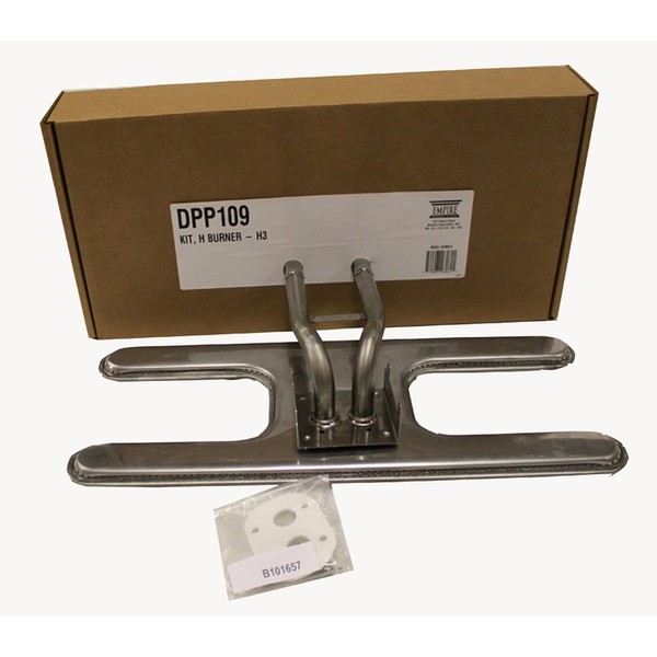 Broilmaster DPP109-2 Stainless Steel H Burner Kit H3X H3 BBQ