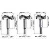 MACHSWON 3 PCS Forstner Drill Bits Tungsten Carbide Wood Hole