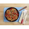 IMUSA USA Woodlook 12" Black Stone Fry Pan Handle and