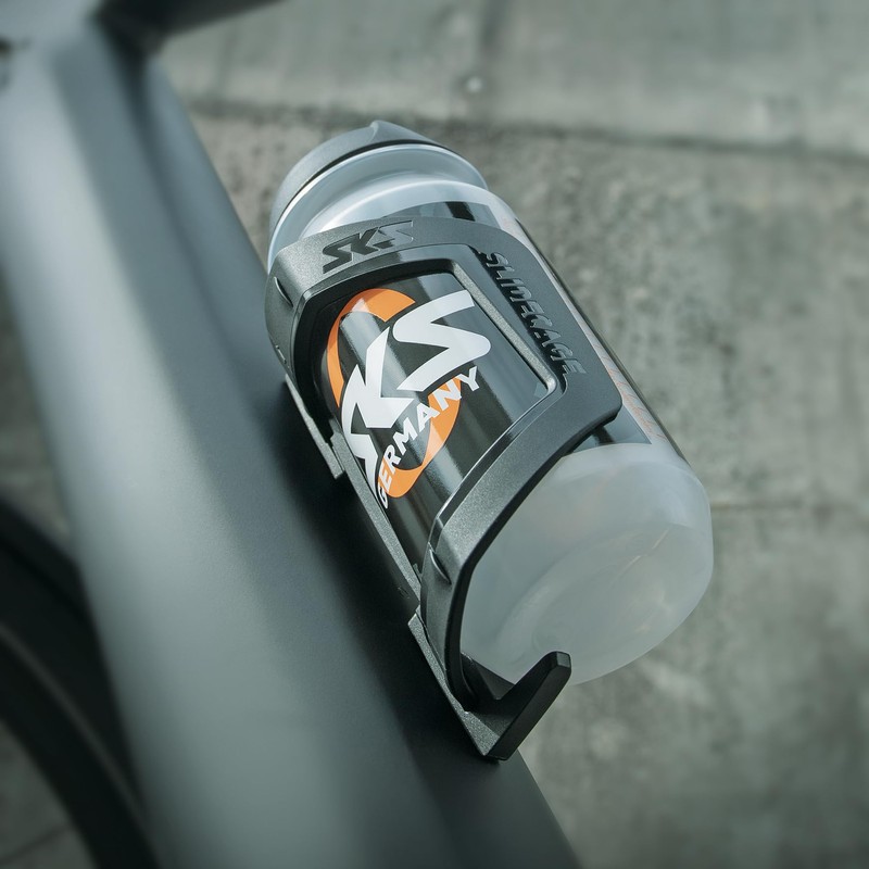 SKS GERMANY SLIDECAGE Bottle Holder for Bicycles, Black