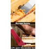 luvilly2 Pack Stainless Steel Hive Scraper, Beekeeping Equipment Bee Hive