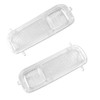KACEPAR 3L1Z-13783-AA/JDM-047, Front Driver/Passenger Side Console Mounted Dome Light Lens
