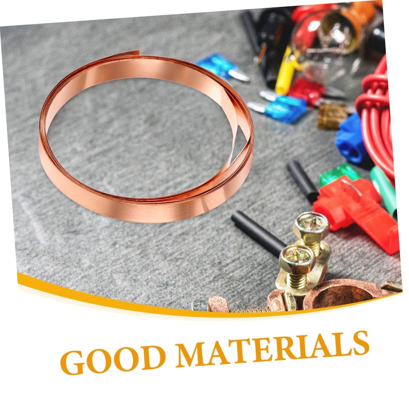 Mobestech 1roll High Purity Copper Sheet Roll Thick Copper Foil