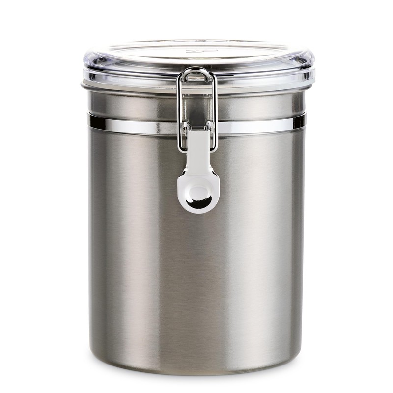 Tchibo Aroma can, coffee tin, 500 g capacity, aroma-tight, stainless