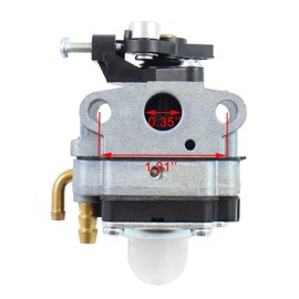 Pro Chaser 12300040630 Carburetor for Echo GT-2200 Curved Shaft Grass Trimmer SRM-2000 Straight Shaft Trimmer PE-2201 PE-2201A Edger