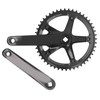 Aluminum Alloy 144 BCD 48T Single Speed Crankset Bike Crank