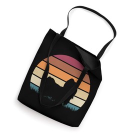 Retro Vintage Sunset Dog Pet Lover Shih Tzu Tote Bag