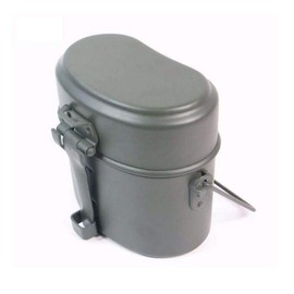 WWII Germany Military 3Pcs in 1 Camping Cookware Cook Set Hiking Survival Lunch Boxes
