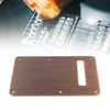Electric Guitar Rear Backplate Spring Cover Aluminum Alloy Smooth Appearance