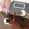 5 Pcs, Sierra Grates Precision Flow 4"x10" Steel Floor Register