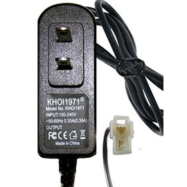 KHOI1971 ® Wall Charger AC Adapter Compatible with Black W460 W460-C ROLLPLAY Chevy Silverado Camo Ride on 6V-Volt Battery Charger AC Adapter NOT Created or Sold by ROLLPLAY