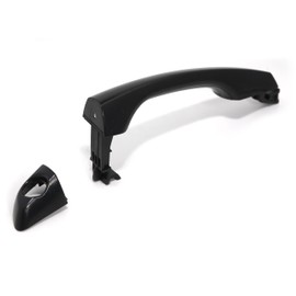 Otois 8Pcs Front Rear Left Right Exterior Black Door Handle Set for Hyundai Elantra 2017 2020