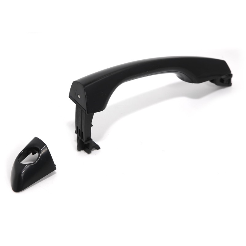 Otois 8Pcs Front Rear Left Right Exterior Black Door Handle