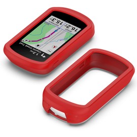Braleto Hülle kompatibel mit Garmin Edge Explore 2,Silikon GPS Fahrrad Case Schutzhülle Kratzfest für Garmin Edge Explore 2 (Rot)