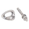 3Pair Rock Climbing Bolt Hanger Stainless Steel Climbing Anchor for