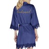 Y WJing Yi Jia Bride Robe Womens Kimono Robes Satin