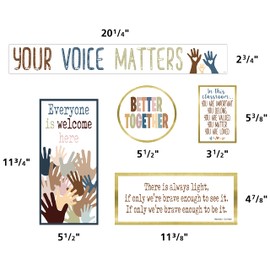 Everyone is Welcome Diversity Mini Bulletin Board