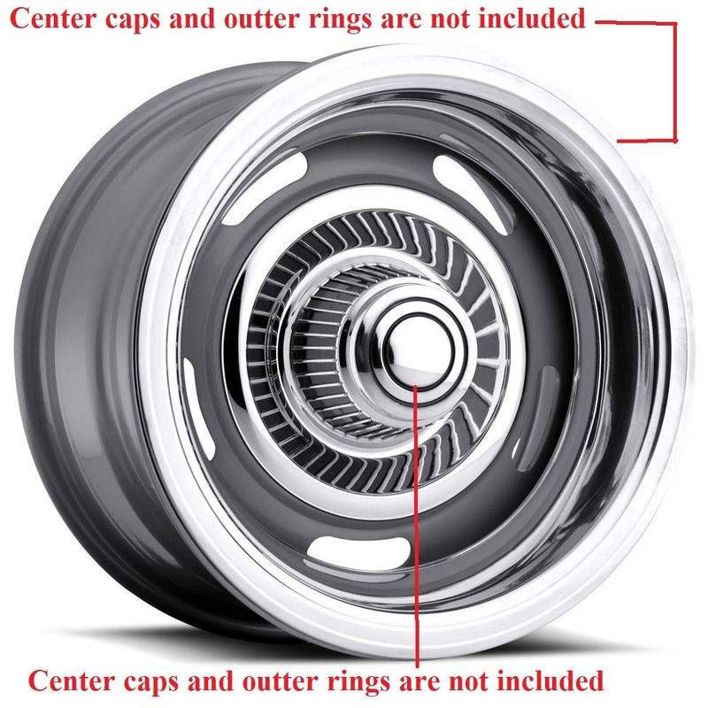 Vision Rally 55 Silver Wheel (15x8"/5x4.75")
