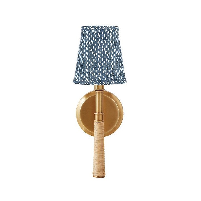 Ballard Designs Desta 1-Light Rattan Sconce - Select Options:: Desta