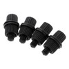 Nylon License Plate Frame Bolts, Nuts and Screws for Motorcycle,
