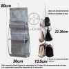Dolores Organizador Colgante Bolsas Mano Con 6 Compartimentos 2pcs