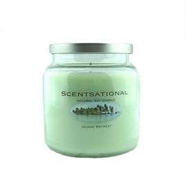 Scentsational Soaps & Candles Natural Soy Wax Candle Island Retreat