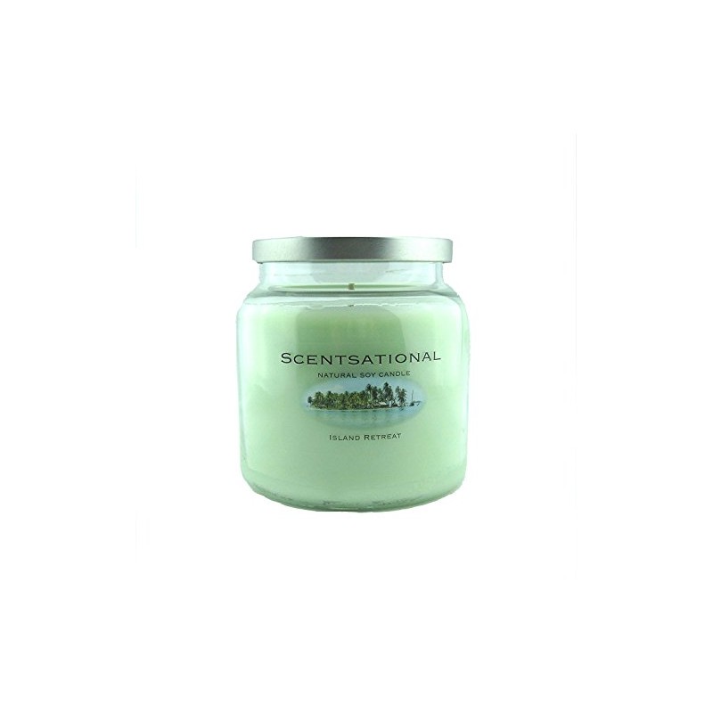 Scentsational Soaps & Candles Natural Soy Wax Candle Island Retreat