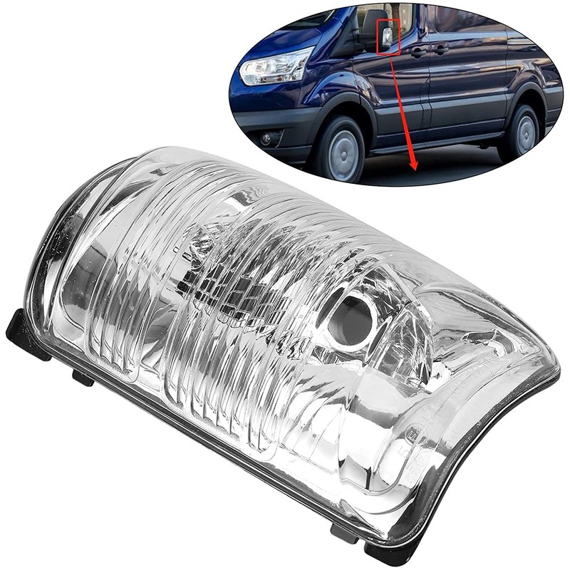 Side Mirror Indicator Light Covers Fit For Ford Transit T150