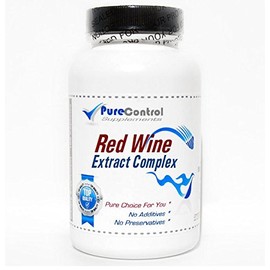 Red Wine Extract Complex // 180 Capsules // Pure // by PureControl Supplements