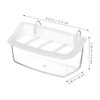 2 comederos de plástico para Loros, Transparentes para Colgar, para