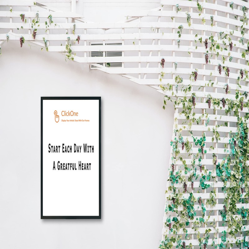 Black A1 Photo frame Thin Front 20x15mm Frame Multi Pack