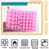 AIBOYA 1Pcs Mini Donut Silicone Candy Molds Doughnut Mold For