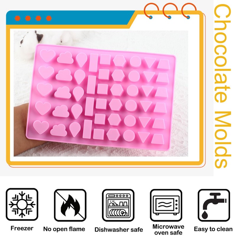 AIBOYA 1Pcs Mini Donut Silicone Candy Molds Doughnut Mold For